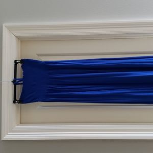 Royal Blue Maxi Dress